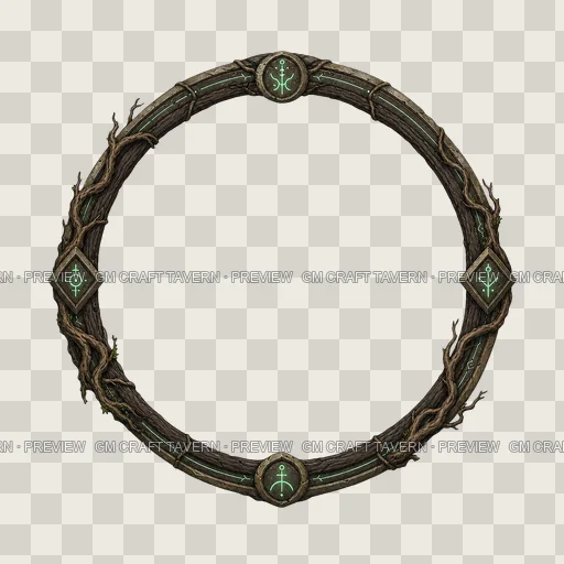 Border 12 top-down token preview