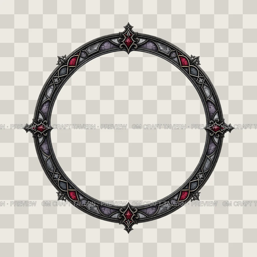 Stained Glass Borders product preview 1