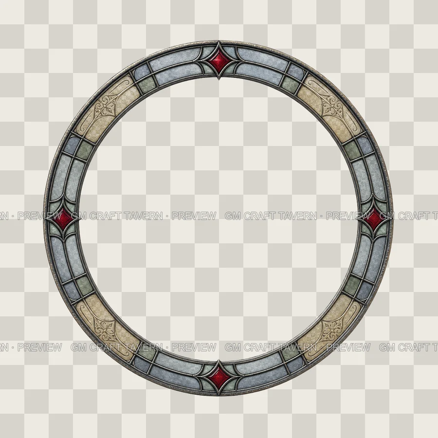 Stained Glass Borders product preview 3