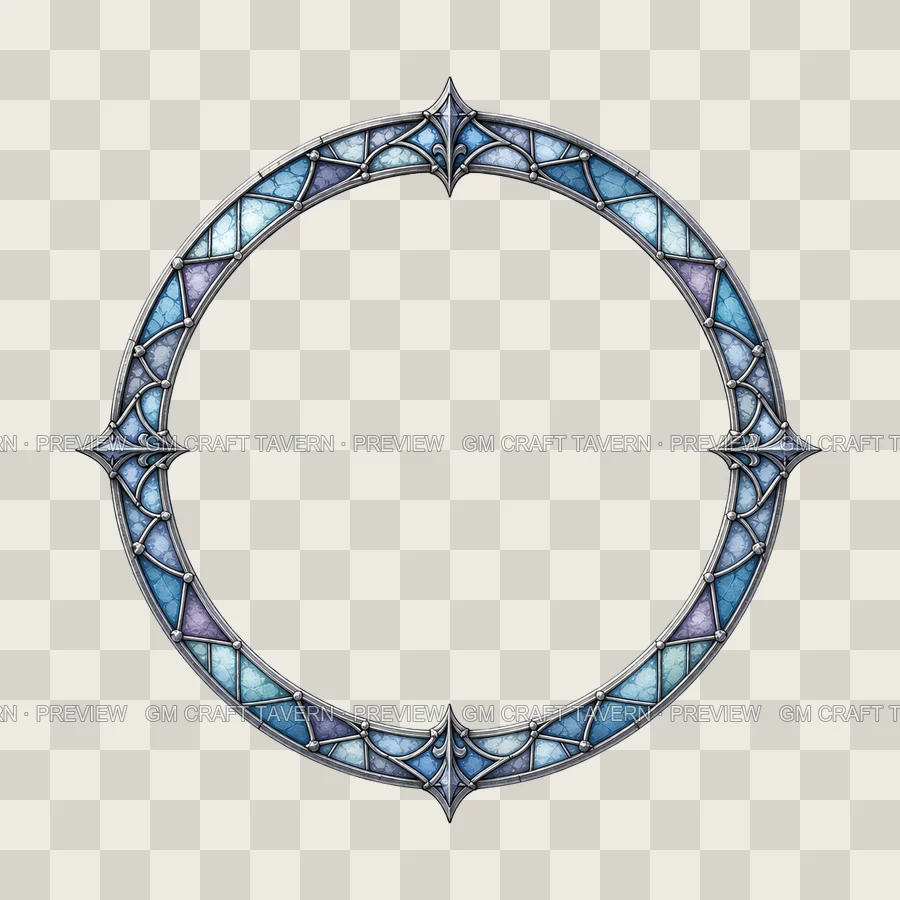 Stained Glass Borders product preview 5