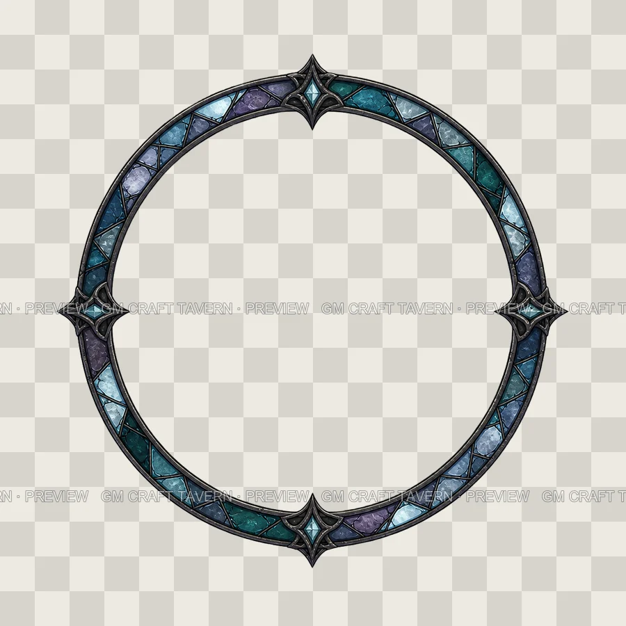 Stained Glass Borders product preview 7