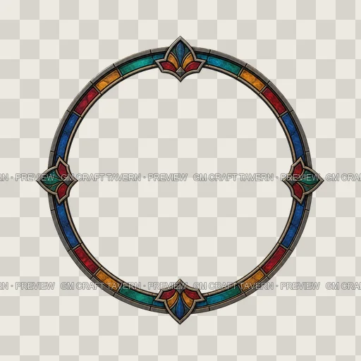 Border 13 top-down token preview