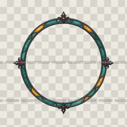 Border 16 top-down token preview