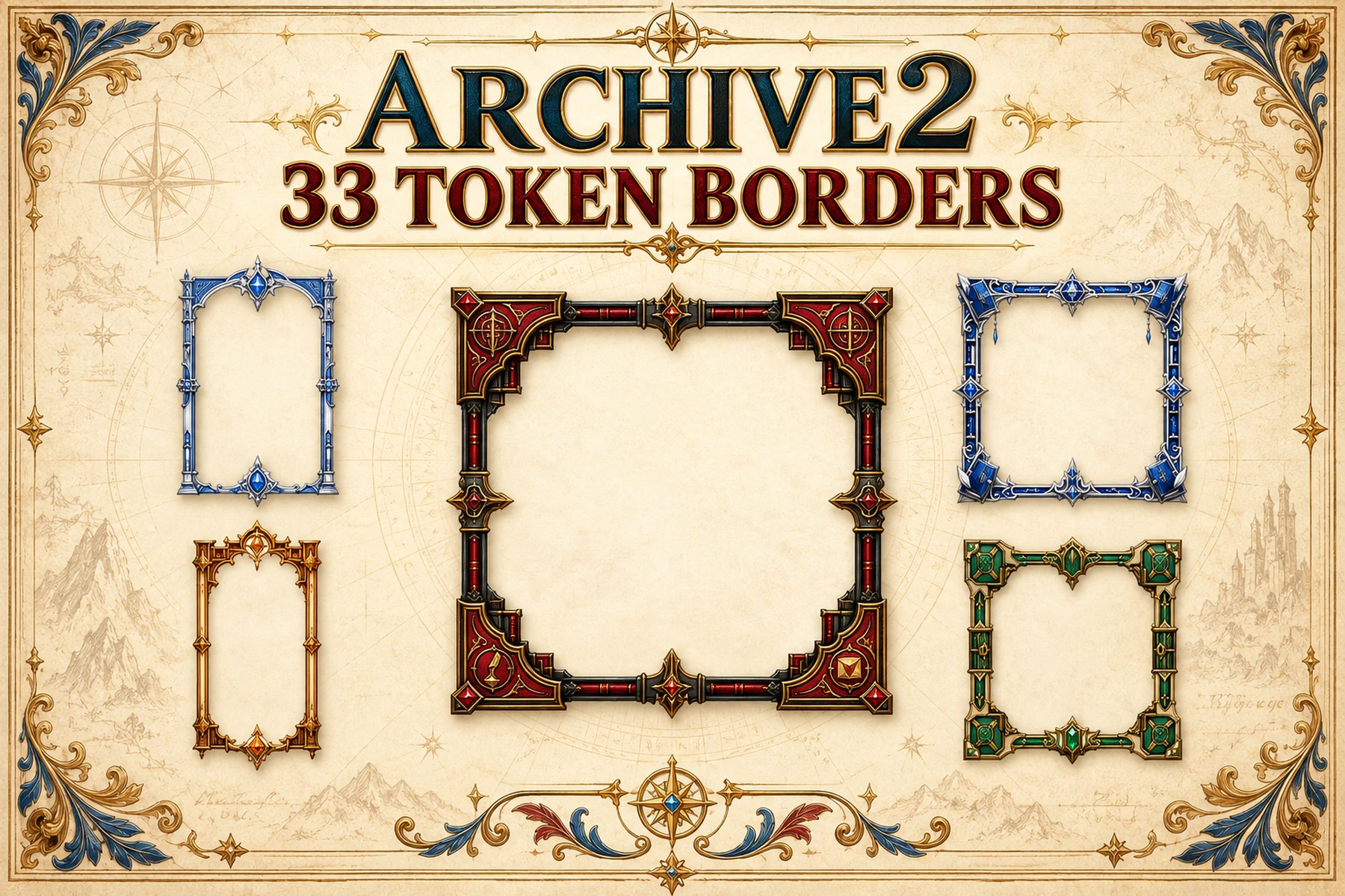 33 Archive2 Token Borders