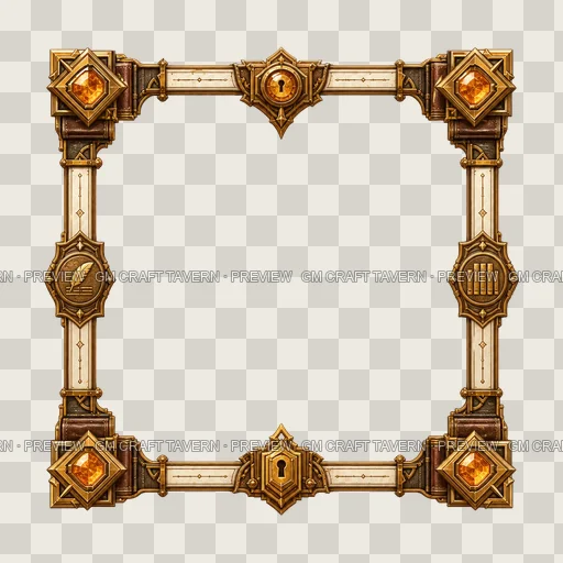 Border 53 top-down token preview