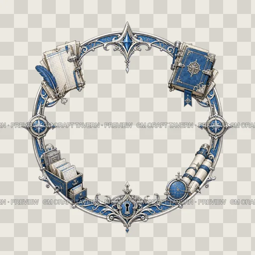 Border 30 top-down token preview