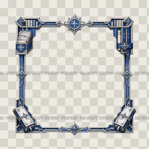 Border 50 top-down token preview
