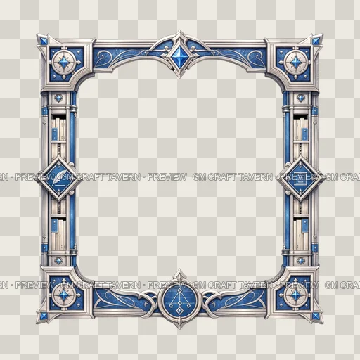 Border 58 top-down token preview