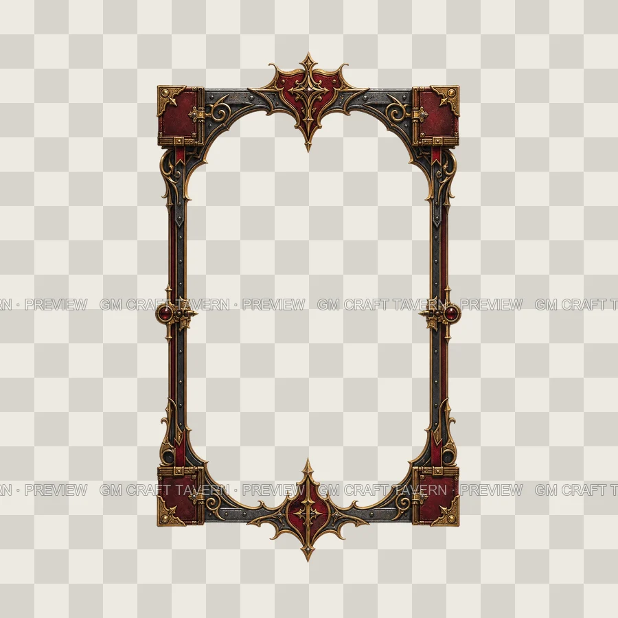 Crimson Annal Frame Borders product preview 1