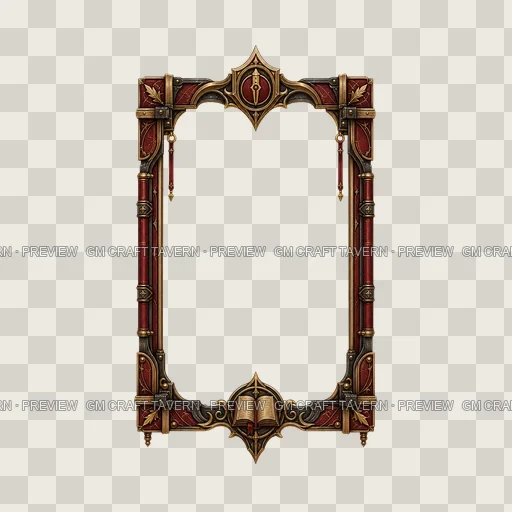 Border 10 top-down token preview