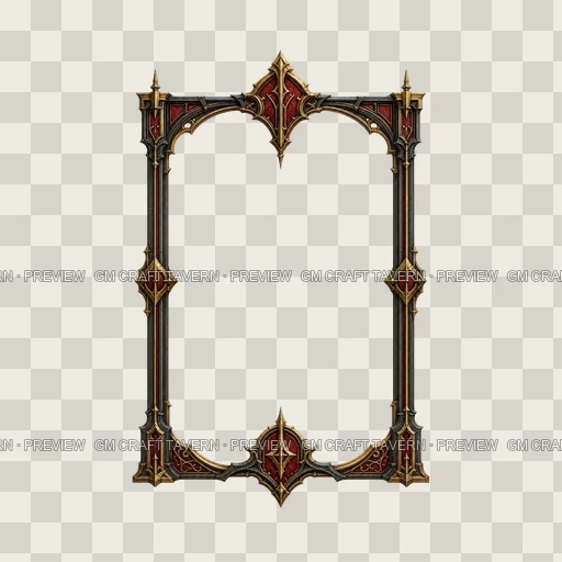 Border 15 top-down token preview