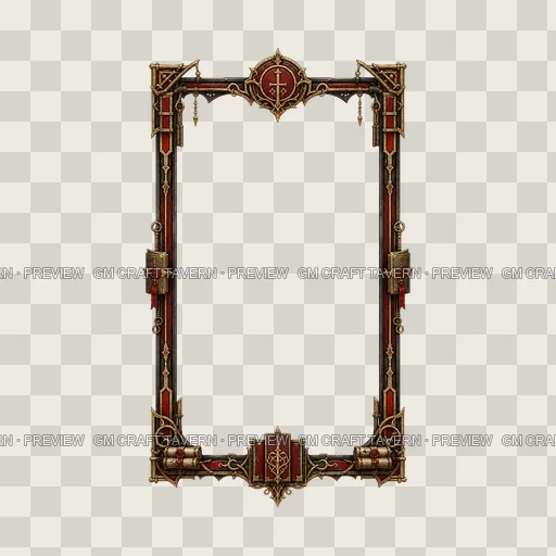 Border 16 top-down token preview