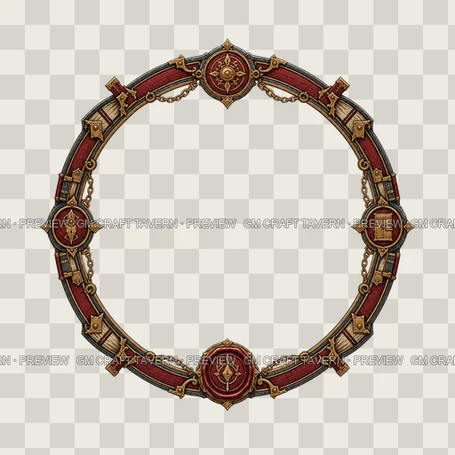 Border 46 top-down token preview