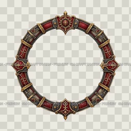 Border 47 top-down token preview