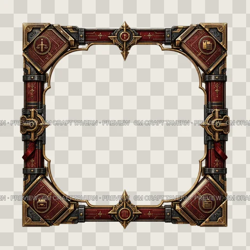 Border 52 top-down token preview