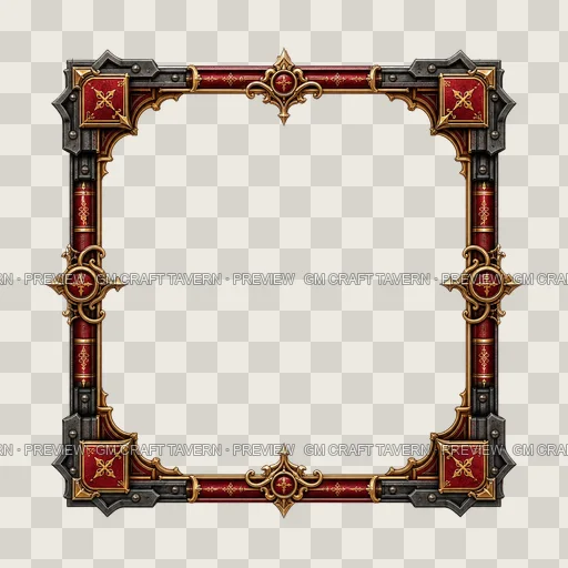 Border 54 top-down token preview