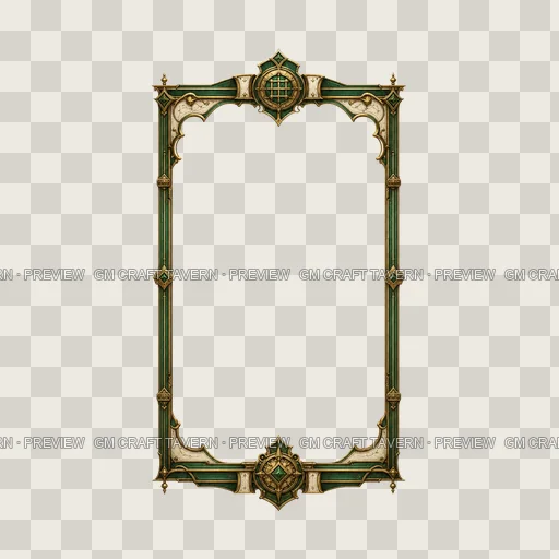 Border 17 top-down token preview