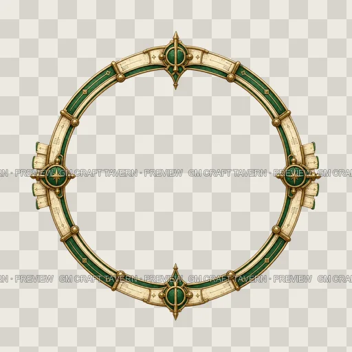 Border 26 top-down token preview