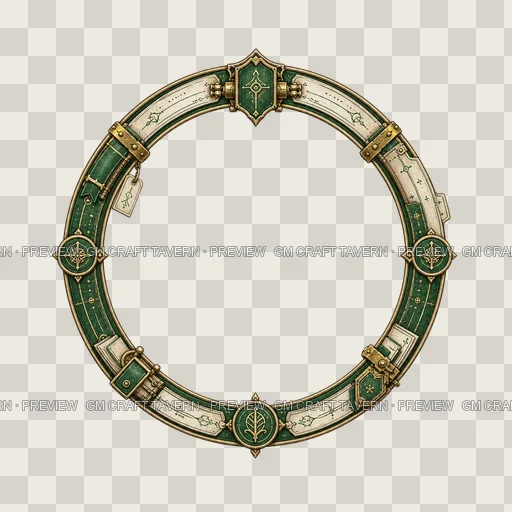 Border 32 top-down token preview