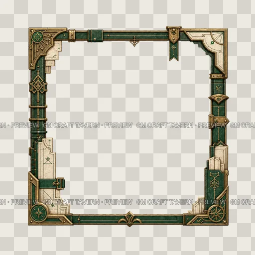 Border 52 top-down token preview