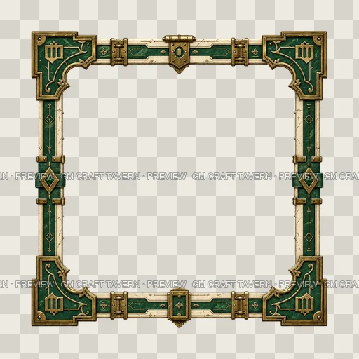 Border 58 top-down token preview