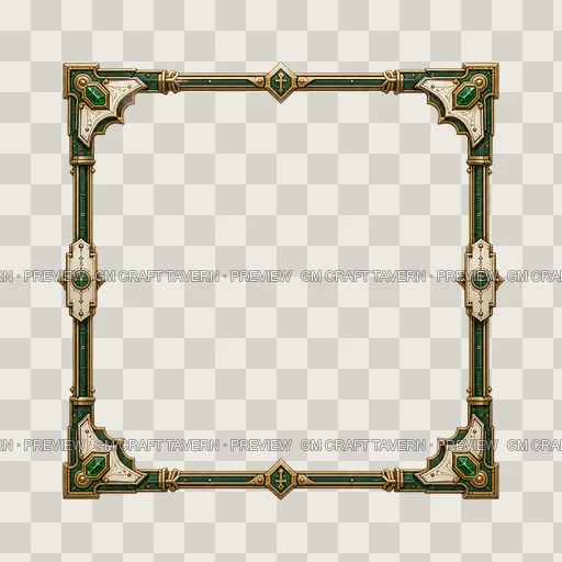 Border 64 top-down token preview