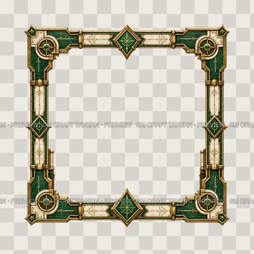 Border 70 top-down token preview