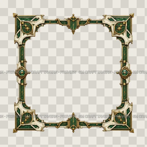 Border 72 top-down token preview