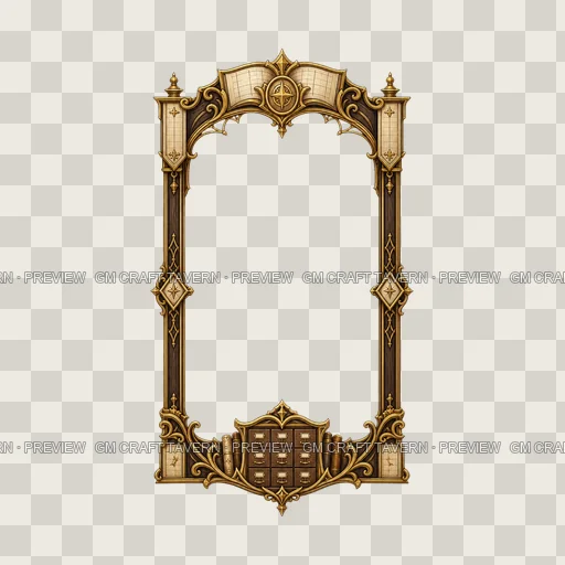 Border 10 top-down token preview