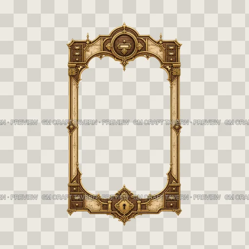 Border 14 top-down token preview