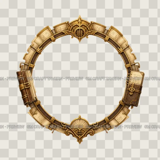 Border 45 top-down token preview