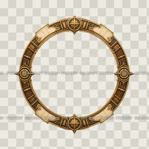 Border 48 top-down token preview