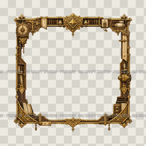 Border 50 top-down token preview