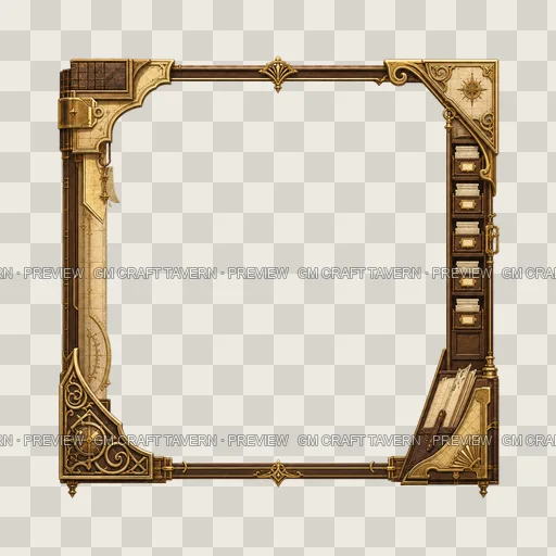 Border 54 top-down token preview