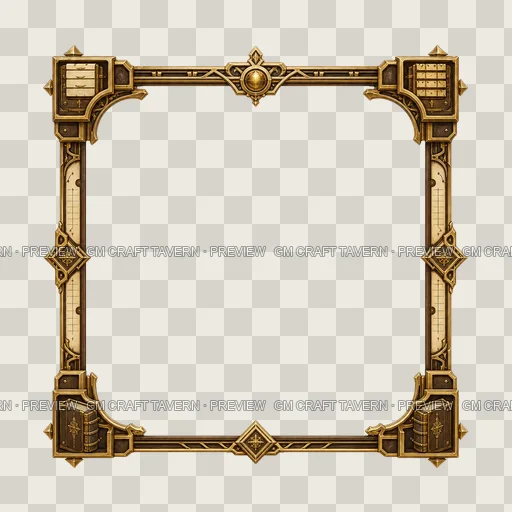 Border 64 top-down token preview