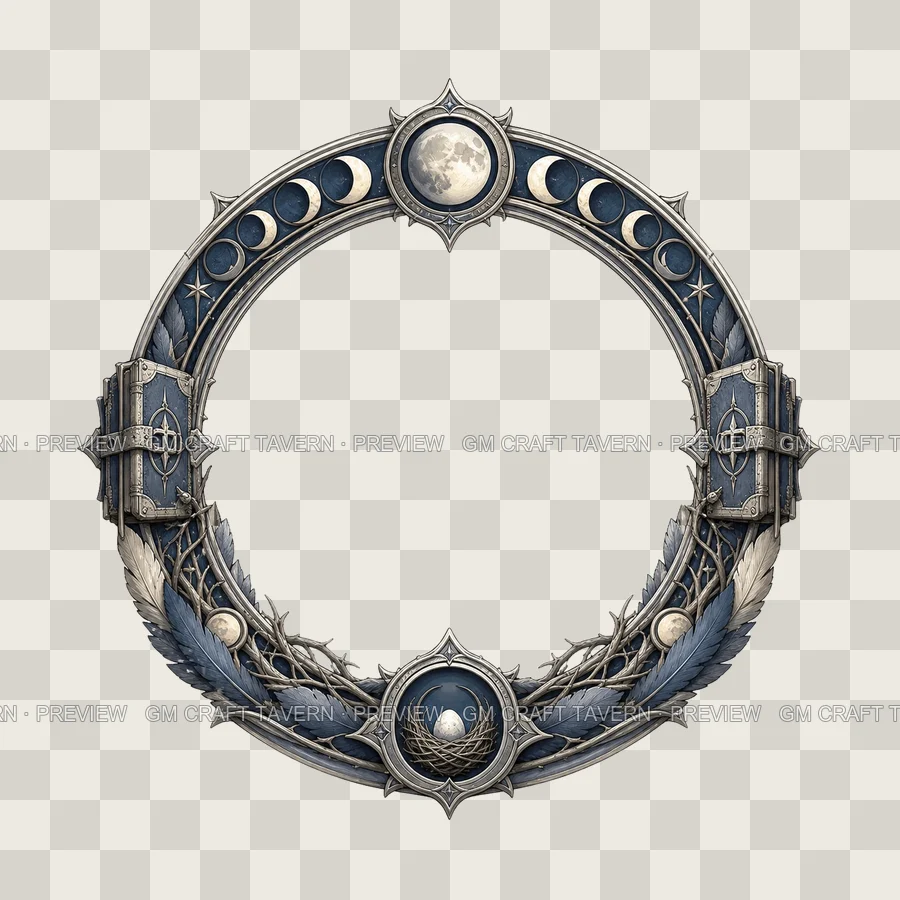 Moon Chronicle Nest Borders product preview 7
