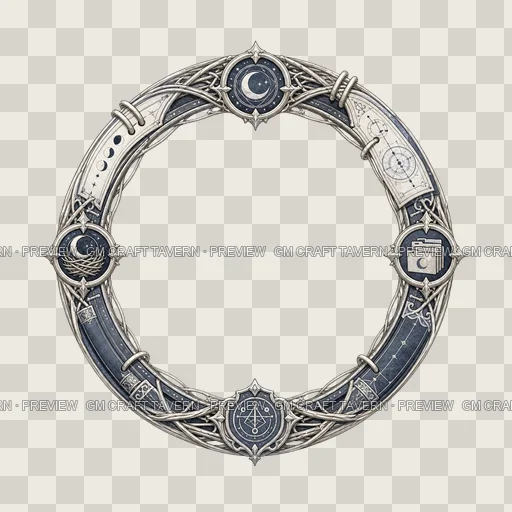 Border 25 top-down token preview