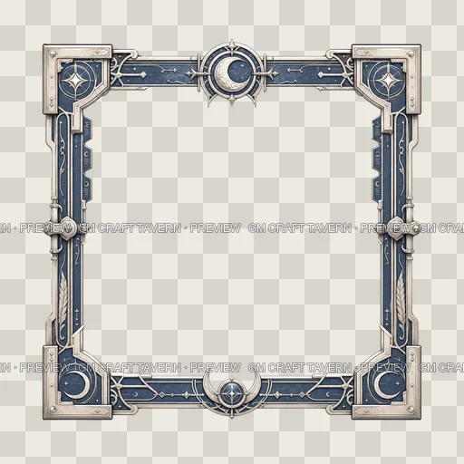 Border 61 top-down token preview