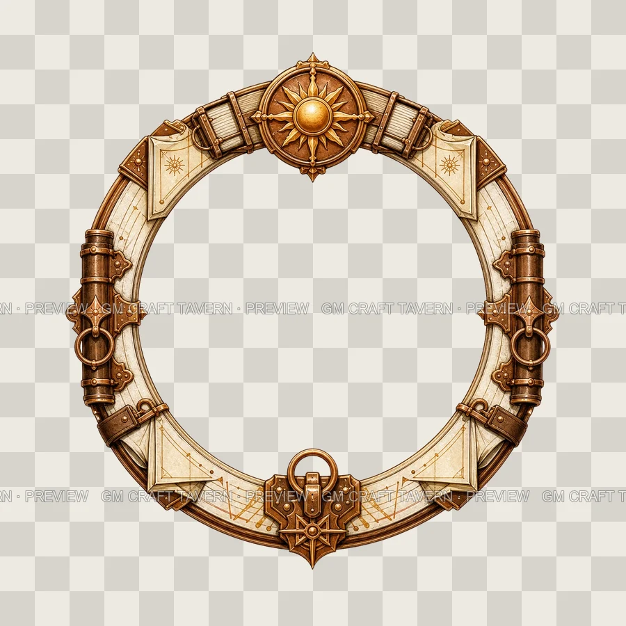 Sun Ledger Clasp Borders product preview 1