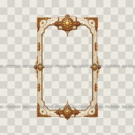 Border 05 top-down token preview