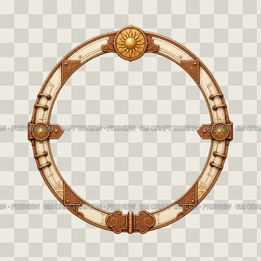 Border 25 top-down token preview