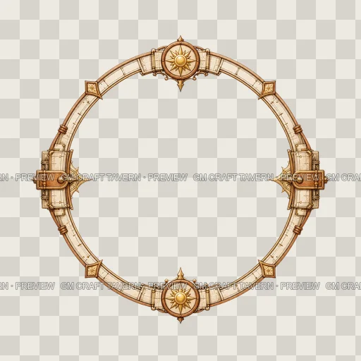 Border 30 top-down token preview