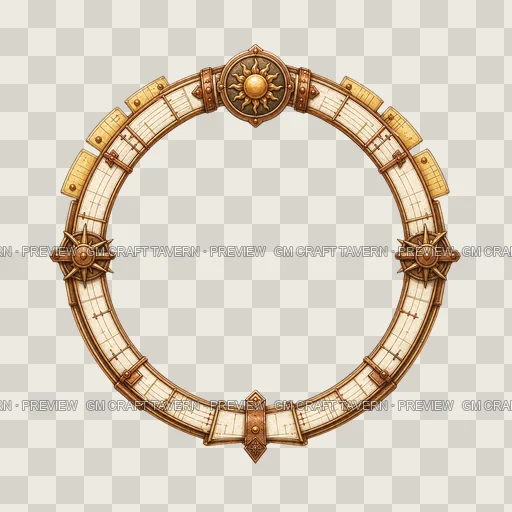 Border 40 top-down token preview