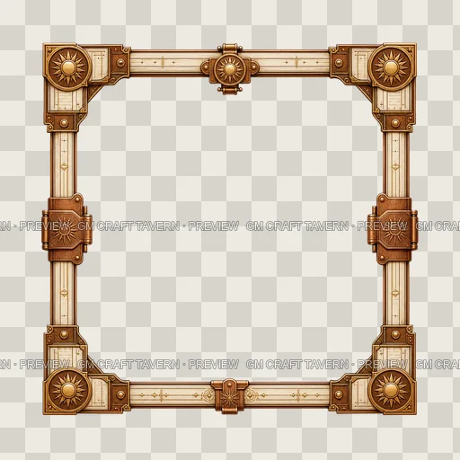Border 64 top-down token preview