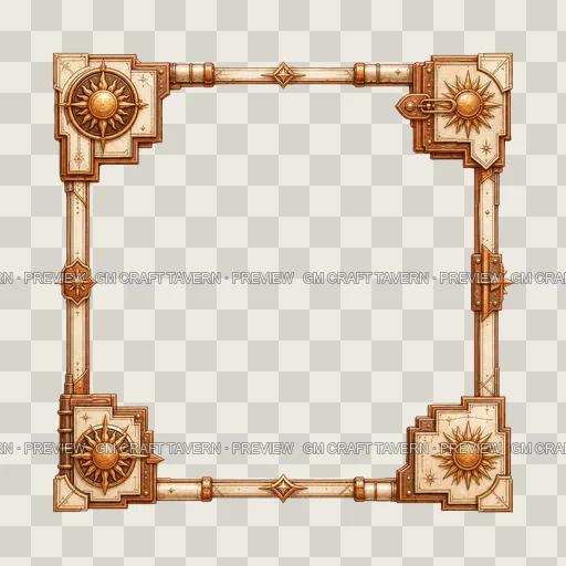 Border 70 top-down token preview