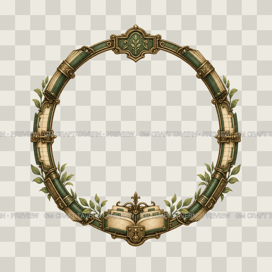 Verdant Entrybook Borders product preview 6