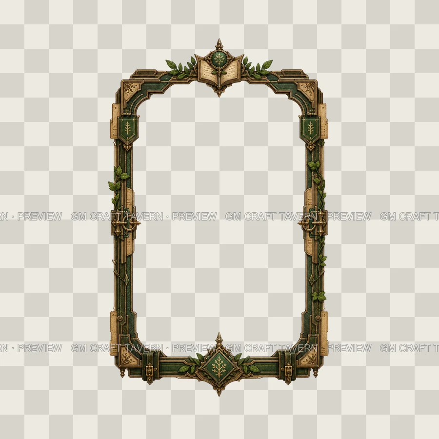 Verdant Entrybook Borders product preview 8