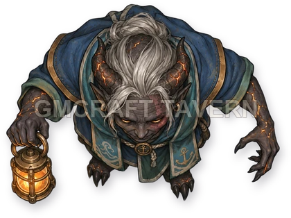 009 · Cleric · harbor priest top-down token preview