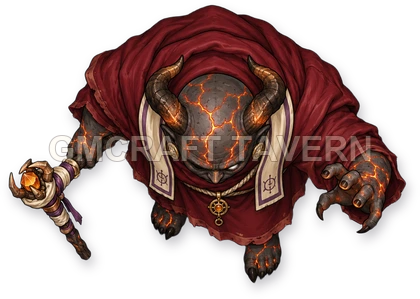 089 · Cult Priest top-down token preview