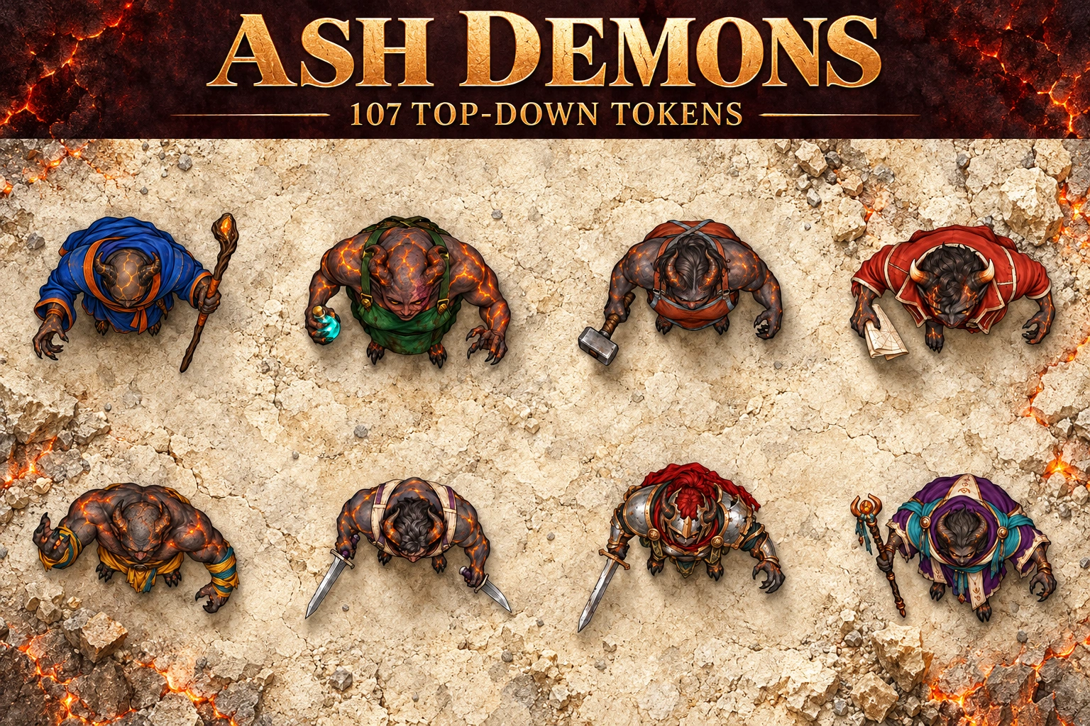 Ash Demons product preview